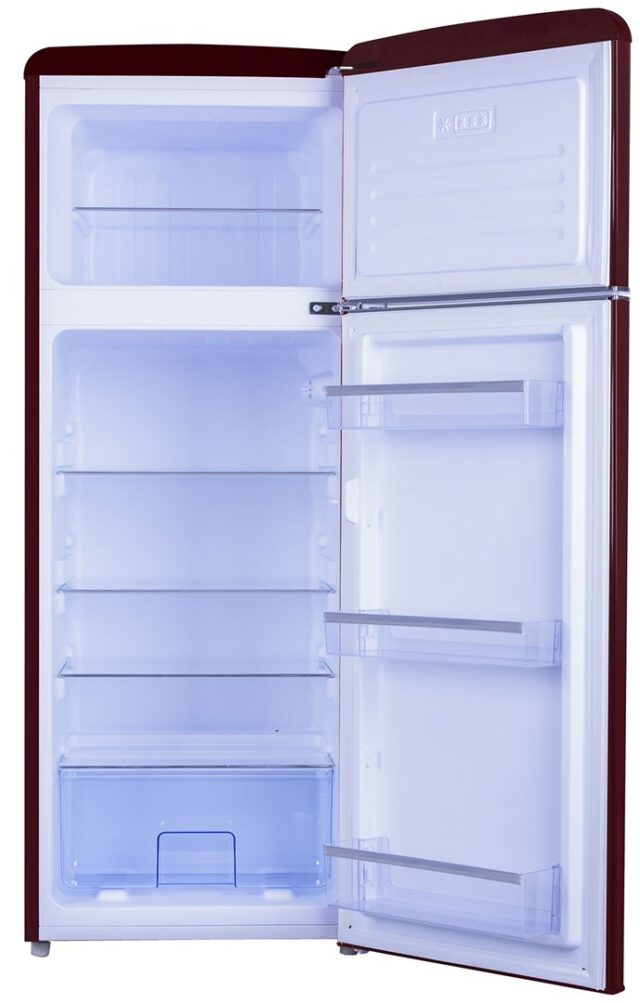 Amica KGC 15631 R fridge-freezer Freestanding 208 L E Bordeaux - imagine 2