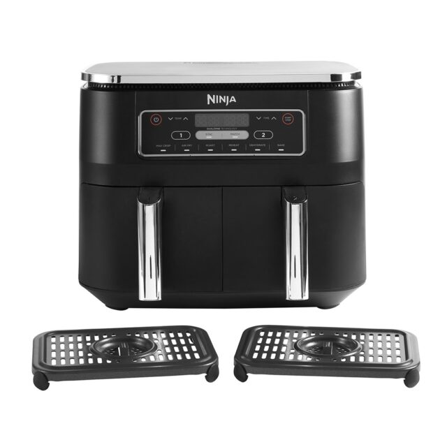 Ninja AF300 Double 7.6 L Stand-alone 1690 W Hot air fryer Black - imagine 6