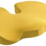 LEITZ Ergo Cosy Orthopedic chair cushion yellow