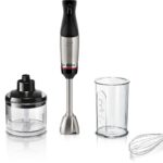 Bosch Serie 6 MSM6M622 blender 0.6 L Cooking blender 1000 W Black  Stainless steel