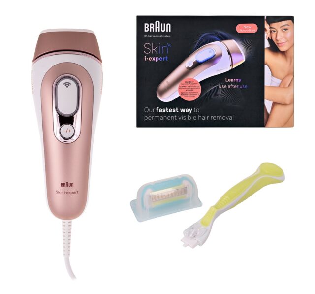 Braun Skin i-expert PL7147 Intense Pulsed Light (IPL) Rose Gold  White - imagine 8