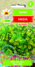 Toraf Nasiona warzyw | Koper Ogrodowy Krezus | Opakowanie 5g - imagine 2