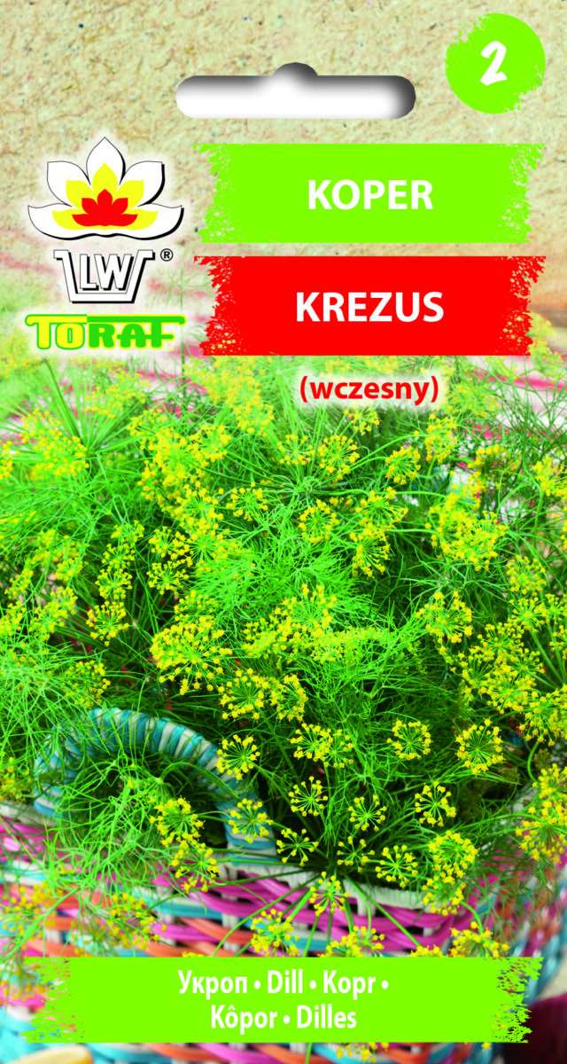 Toraf Nasiona warzyw | Koper Ogrodowy Krezus | Opakowanie 5g - imagine 2