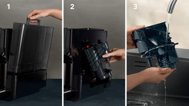 Siemens EQ700 TP713R09 Espresso machine 2.4 l Black - imagine 7