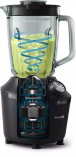Philips 3000 series HR2291/01 Blender ProBlend Crush Tech. 600 W 2 L - imagine 9