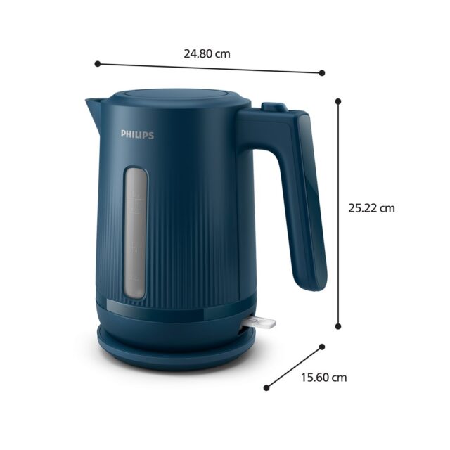 Philips 3000 series HD9411/70 electric kettle 1.7 L 2200 W Blue - imagine 3