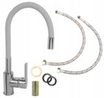 Pyramid Flessi kitchen mixer grey - imagine 3