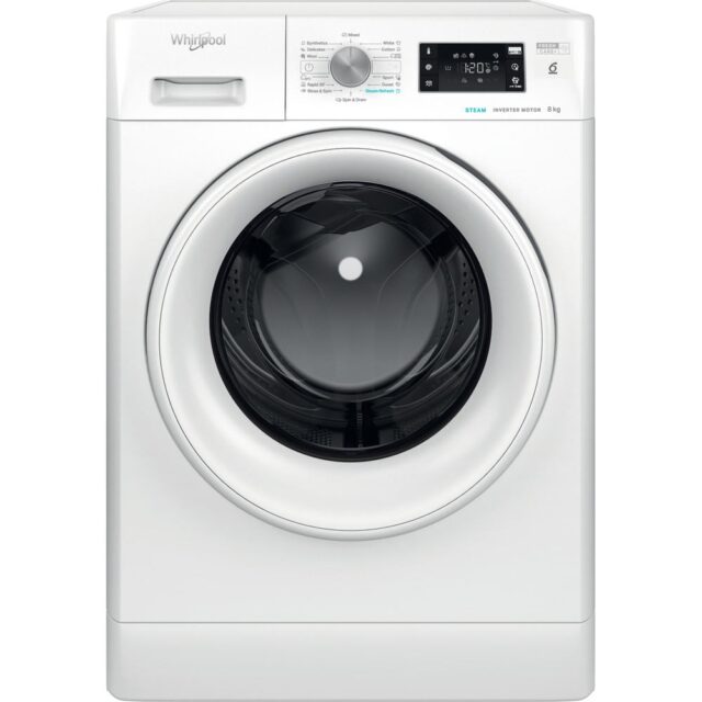 Whirlpool FFB 8258 WV EE washing machine Front-load 8 kg 1200 RPM White - imagine 3
