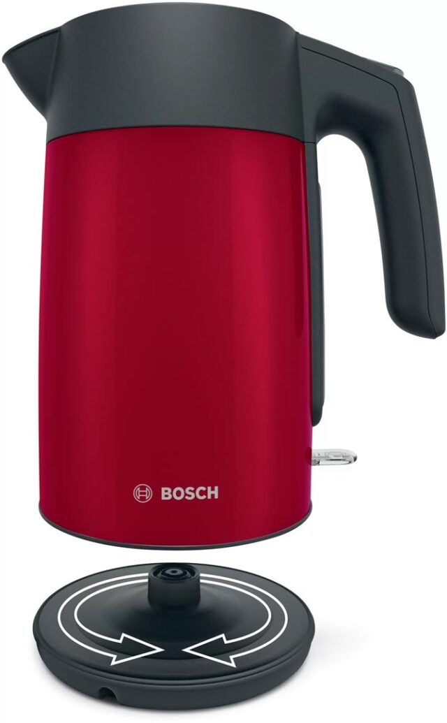 Electric kettle Bosch TWK 7L464  2400 W  1.7 l Red - imagine 2