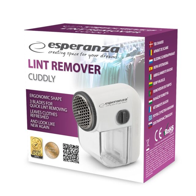 Esperanza ECS003E White shaver for clothes - imagine 2