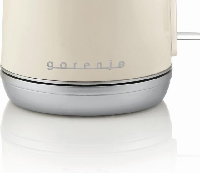 Gorenje K15RL electric kettle 1.7 L 2200 W Champagne - imagine 2