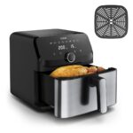 Tefal Easy Fry Mega EY855D10 fryer Single 7.5 L Stand-alone 2020 W Hot air fryer Black  Stainless steel