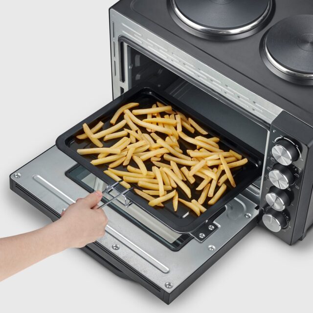 Severin TO 2074 toaster oven 30 L 2500 W Black Grill - imagine 6