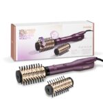 BaByliss AS950E  Big Hair Dual Hot air brush Warm Black  Rose Gold  Violet 650 W 98.4  (2.5 m) - imagine 6