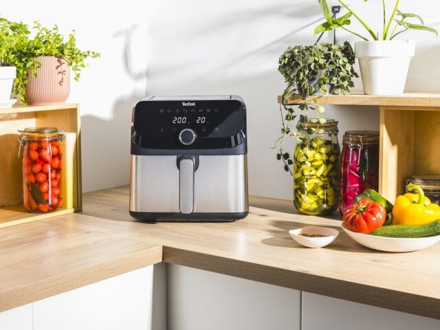 Tefal Easy Fry Mega EY855D10 fryer Single 7.5 L Stand-alone 2020 W Hot air fryer Black  Stainless steel - imagine 5