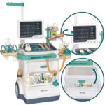 EXTRALINK TOYS INTERAKTYWNY ZESTAW LEKARZA WÓZEK MEDYCZNY DUŻY ZABAWKA - imagine 2