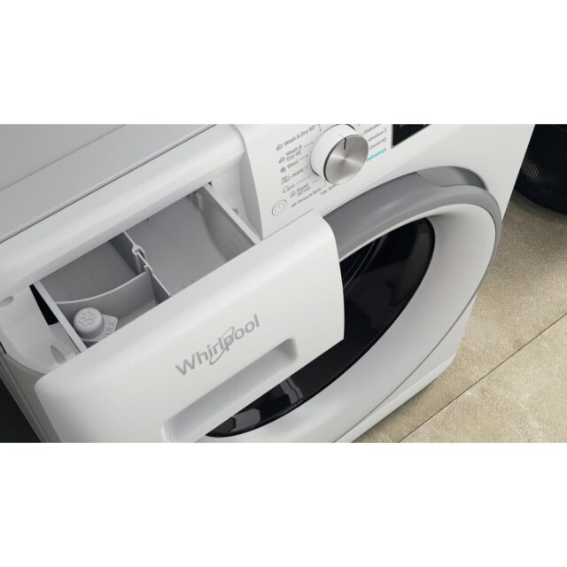 Whirlpool FFWDD 1076258 SV EE washer dryer Freestanding Front-load White E - imagine 10