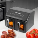 Double fat-free fryer  2200 W  capacity 8 l  LED display - imagine 3