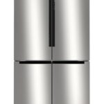 Bosch Serie 4 KFN96VPEA side-by-side refrigerator Freestanding 605 L E Stainless steel