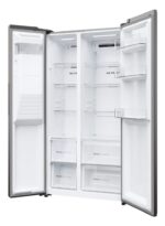Haier SBS 90 Serie 5 HSR5918DIMP Free-standing double-sided fridge-freezer combination 511 l D Platinum  stainless steel - imagine 7