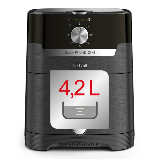 TEFAL | EY501815 | Fryer Easy Fry and Grill | Power 1550 W | Capacity 4.2 L | Black - imagine 6