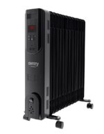 Electric oil heater with remote control CAMRY CR 7814 13 fins  2500 W black - imagine 7