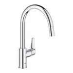 GROHE baucurve 30547000 Single lever kitchen sink mixer Chrome - imagine 4