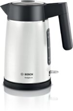 Bosch DesignLine electric kettle 1.7 L 2400 W Black  Silver - imagine 2