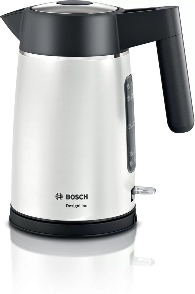Bosch DesignLine electric kettle 1.7 L 2400 W Black  Silver - imagine 2