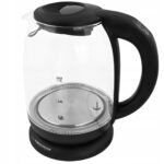 Esperanza EKK027 electric kettle 1.7 L 2200 W Black  Transparent - imagine 8