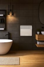 N'OVEEN 1000W electric portable wall-mounted convector heater with thermostat CH3350 - imagine 10