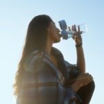 Brita Vital Filtering bottle 0.6 l Pastel blue - imagine 6