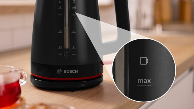 Bosch TWK3M123 electric kettle 1.7 L 2400 W Black - imagine 2