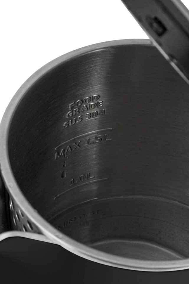 Electric kettle Double Wall 1 5 L Concept Black RK 3301 - imagine 4