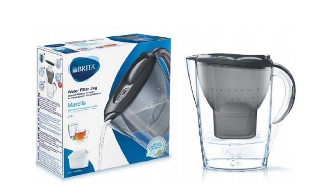 Brita Marella+1 Maxtra Pro PP filter jug (2.4 l; graphite) - imagine 6