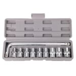 Extralink Powerlink | Tool Set | Socket Wrenches, Case, 10 Pieces