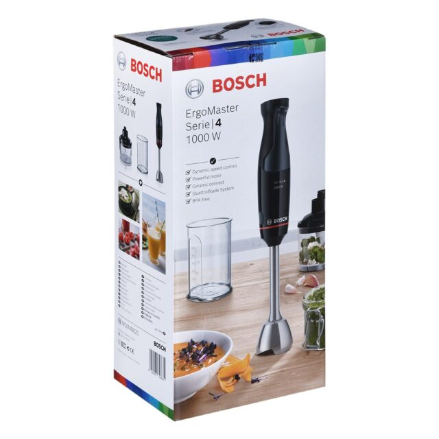 Bosch MSM4B620 blender Immersion blender 1000 W Black - imagine 2