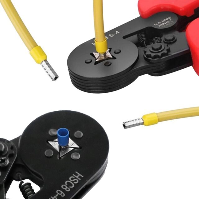 Extralink | Praska Zaciskarka | do tulejek konektorów końcówek kabli przewodów 0.25-10mm - imagine 2