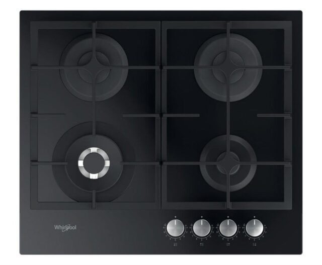 Whirlpool AKTL 629/NB1 hob Black Built-in 59 cm Gas 4 zone(s) - imagine 6