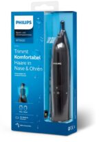 Philips Norelco NOSETRIMMER Series 1000 NT1650/16 hair trimmers/clipper Black - imagine 2