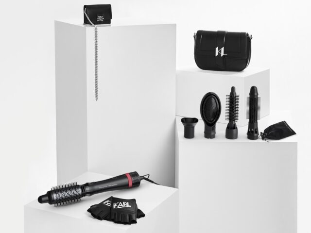 Rowenta Express Style CF634L Hot air brush Warm Black  Red 800 W 1.8 m - imagine 2