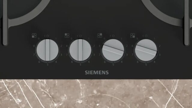 Siemens EP6A6PI10 hob Black Built-in Gas 4 zone(s) - imagine 2