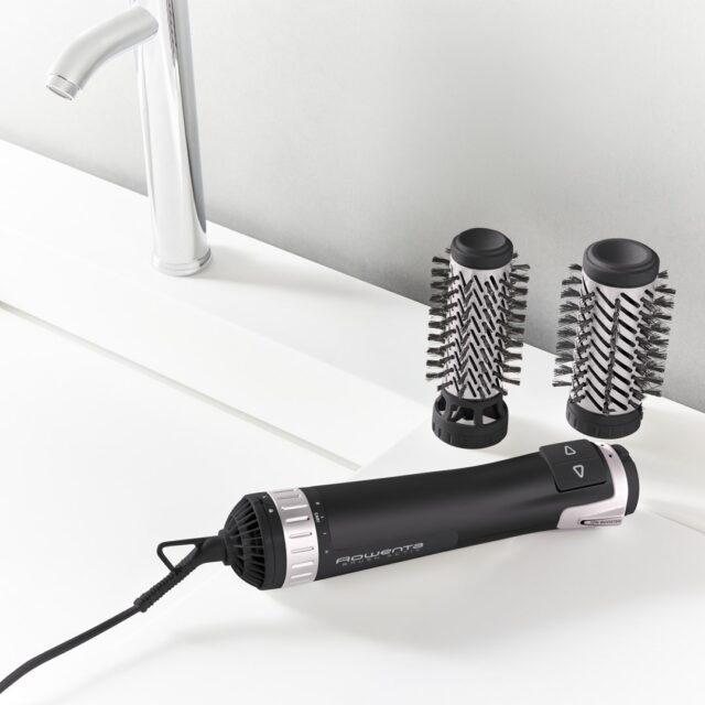 Rowenta Brush Activ' Dry & Style CF9550 Hot air brush Warm Black 1000 W 1.8 m - imagine 6
