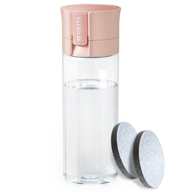 Brita Vital peach 2-disc filter bottle - imagine 6