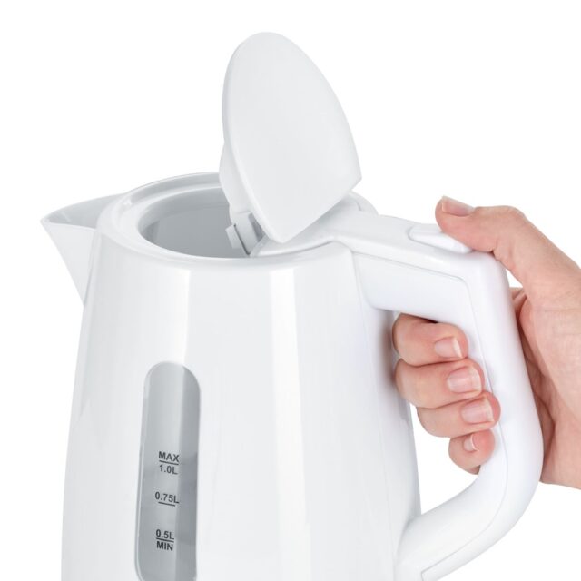 Severin WK 3411 electric kettle 1 L 2200 W White - imagine 5