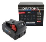 PATONA Platinum 18V Battery for Milwaukee M18 with USB-C port PD45W Black - imagine 7