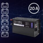 Smart Monolith Charger for LiFePO4 AGM GEL SLA - imagine 3