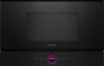 Bosch Serie 8 BER7321B1 microwave Black Solo microwave Built-in 21 L 900 W