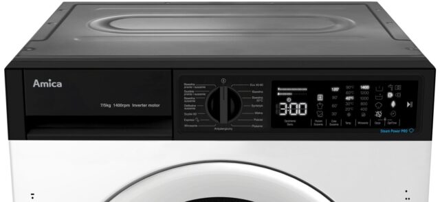 AMICA washer-dryer AWDBIC7514ELiStO - imagine 2