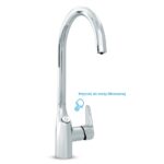 Dafi FLOW COMFORT D1 three-way faucet system COMO chrome - imagine 2
